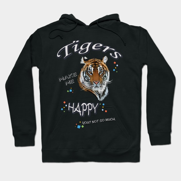 Bengal tiger Hoodie by obscurite